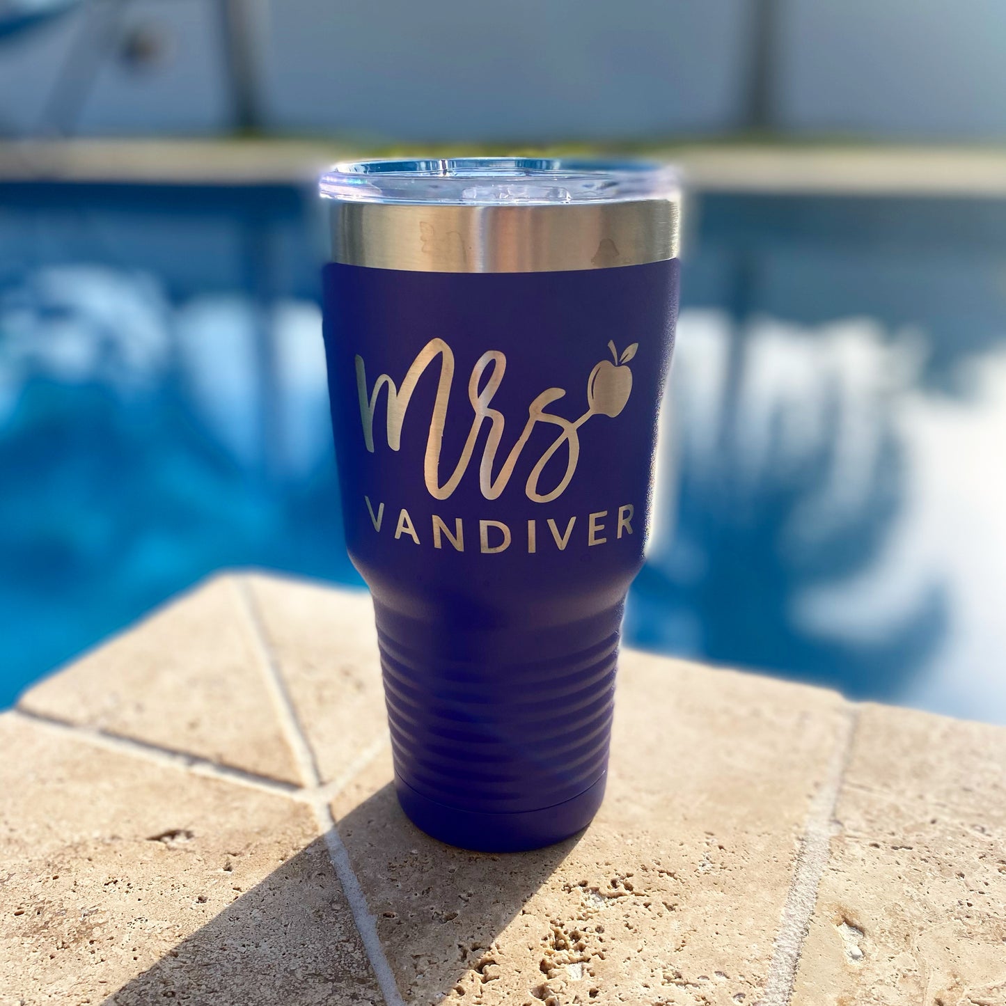 Custom Engraved 30 oz. Tumbler