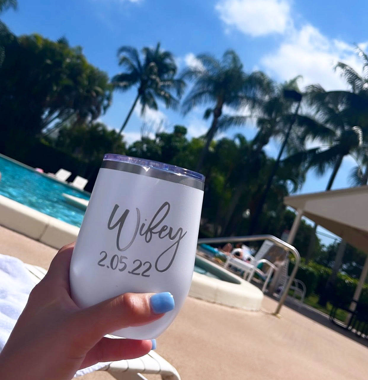 Custom Engraved Wine Tumbler