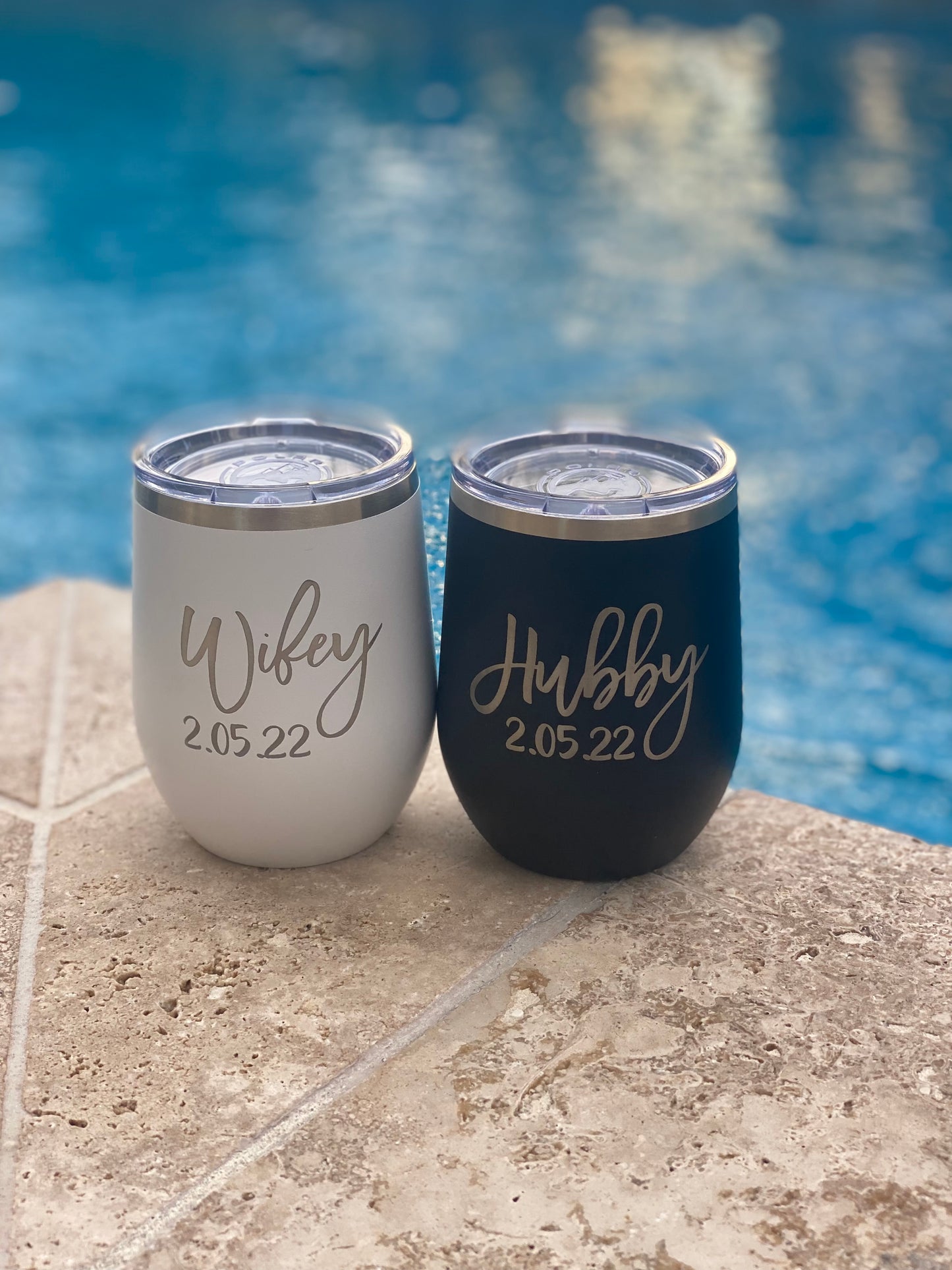 Custom Engraved Wine Tumbler