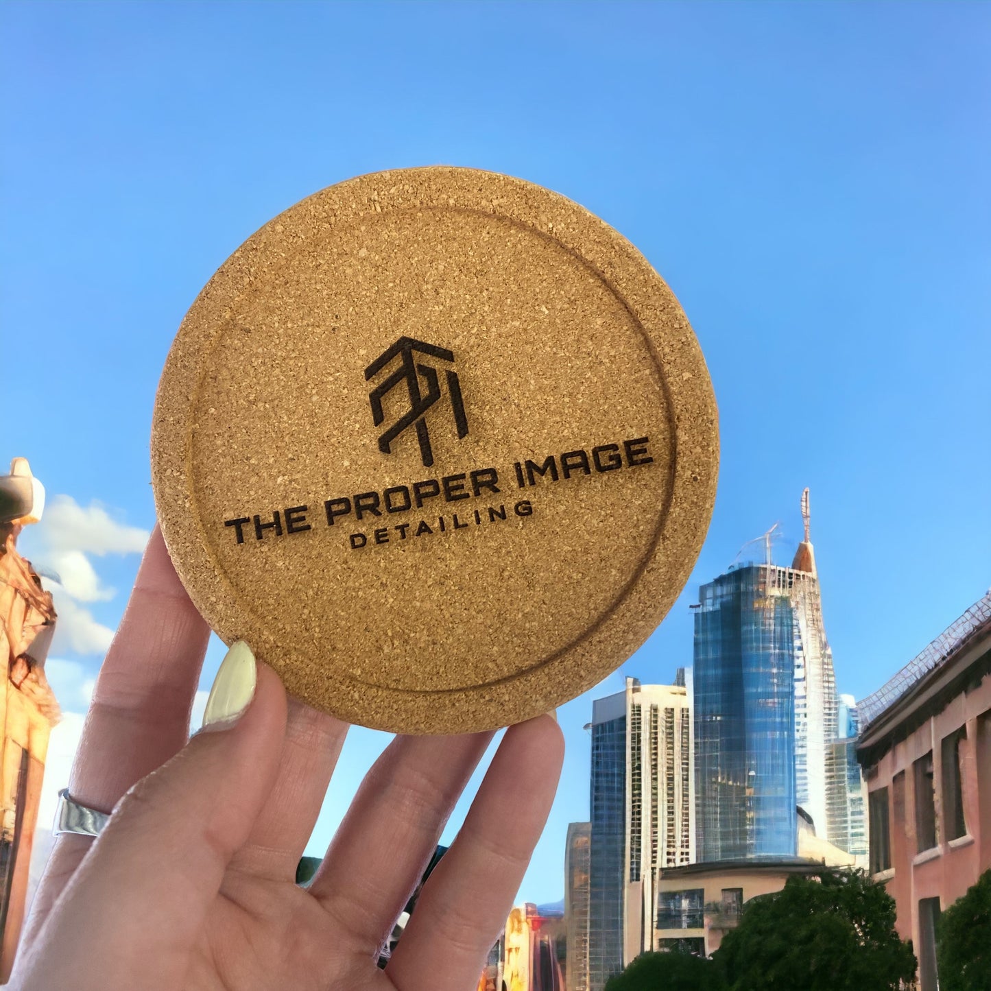 Custom Engraved Cork Coasters