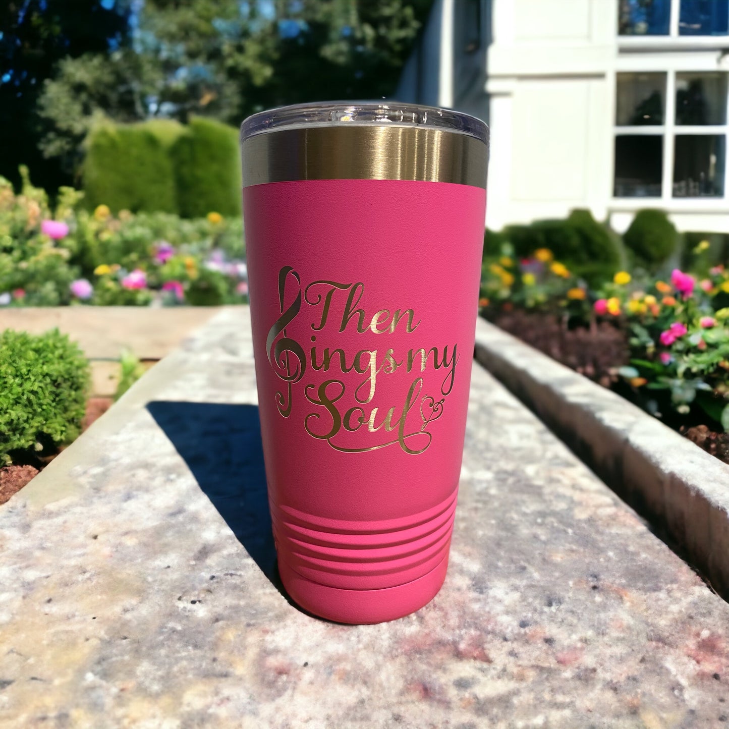 Custom Engraved 20 oz. Tumbler