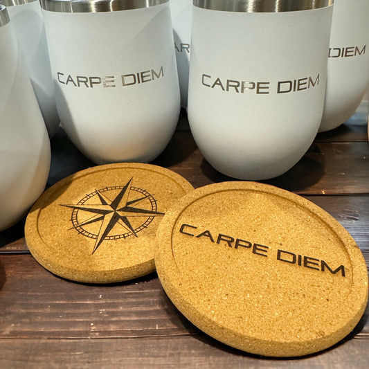 Custom Engraved Cork Coasters