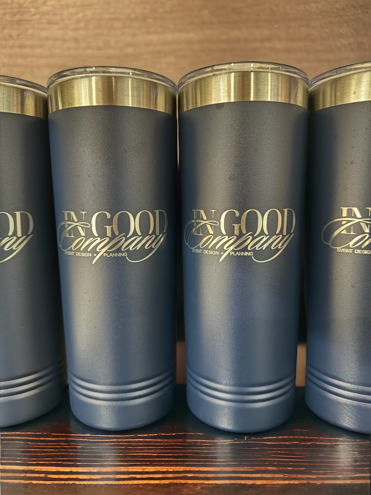 Custom Engraved 22 oz. Skinny Tumbler